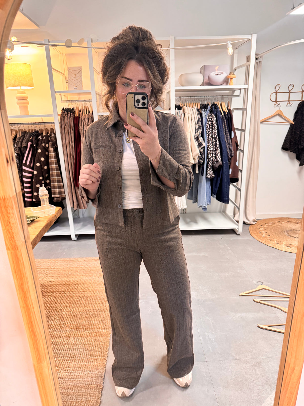 Broek Lola bruin