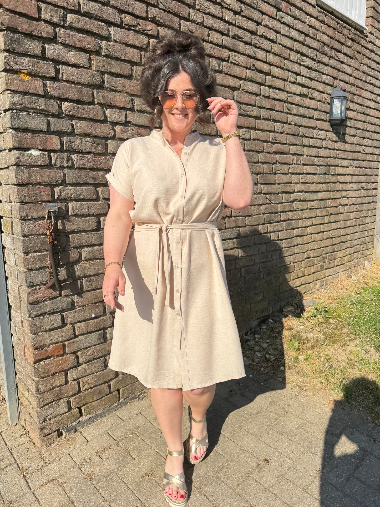 Jurk Ella Beige