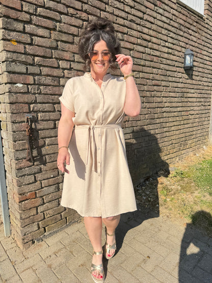 Jurk Ella Beige
