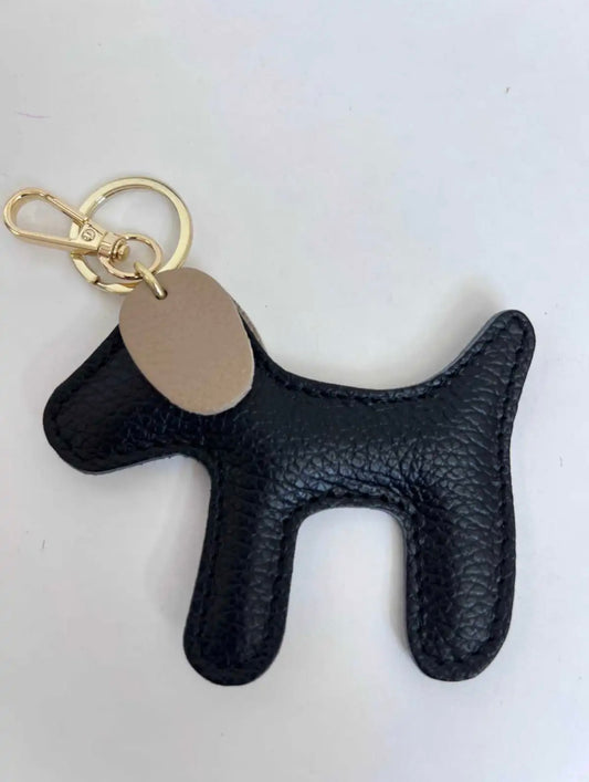 Sleutelhanger HOND zwart