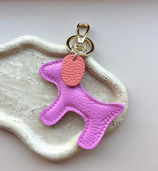 Sleutelhanger HOND Roze