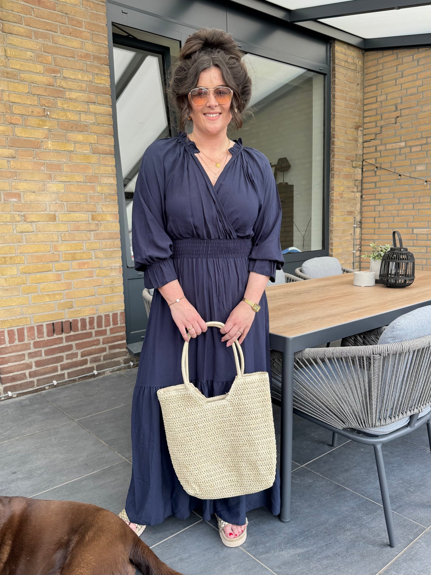 Jurk Mabel Donkerblauw