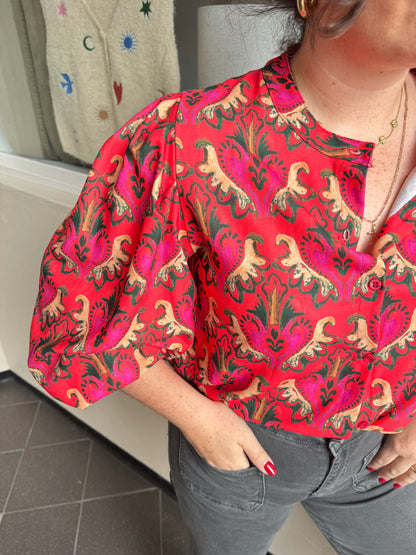 Blouse Tammy rood