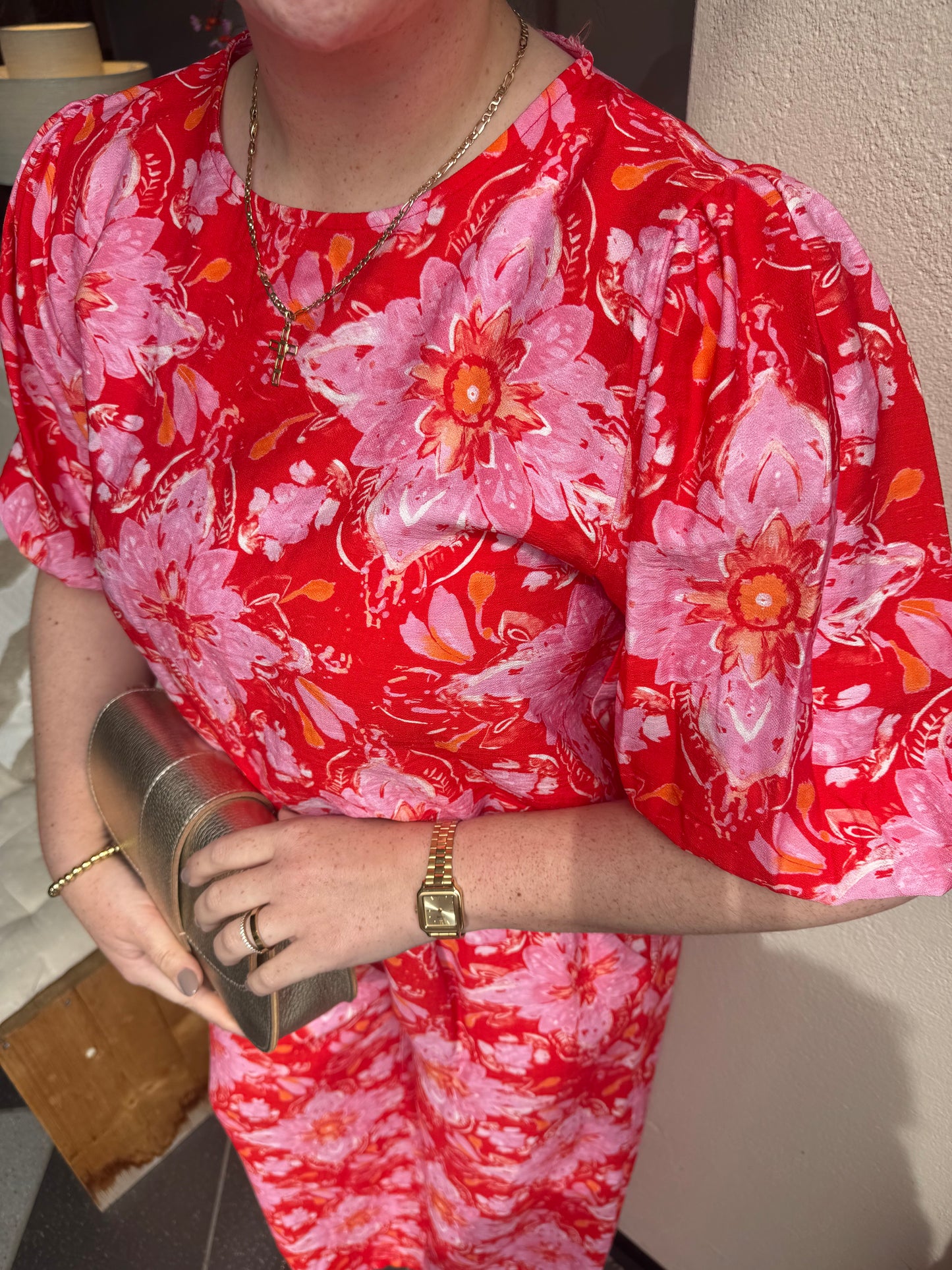 Blouse Caro Rood
