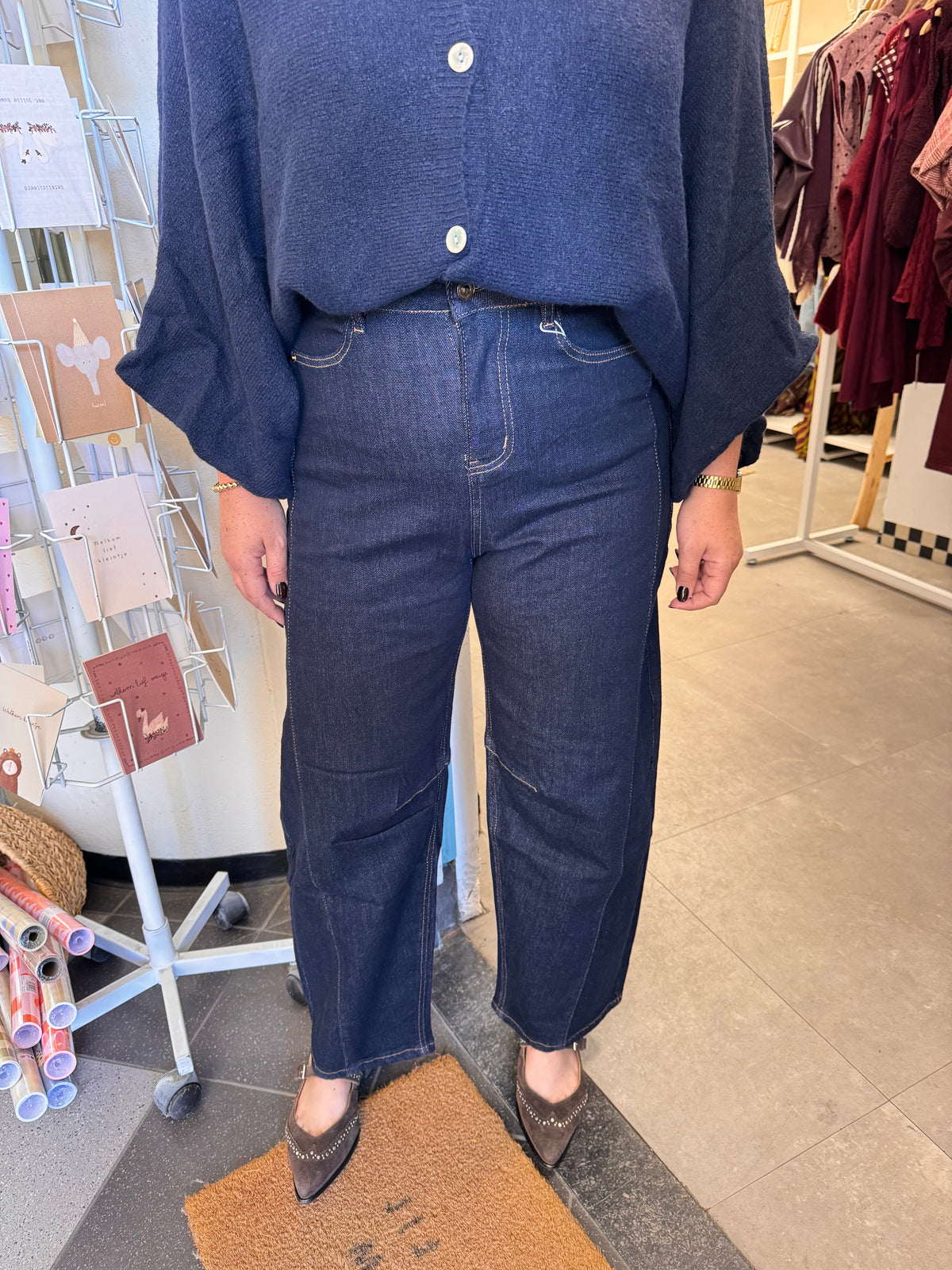 Jeans stevie Donkerblauw
