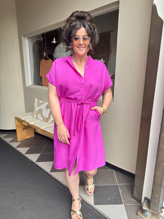Jurk Ella Magenta