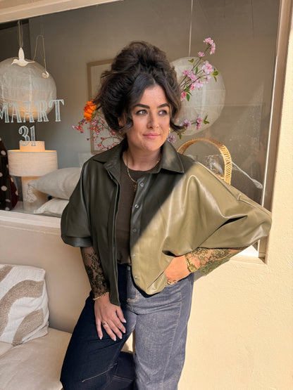 Blouse Sara Legergroen