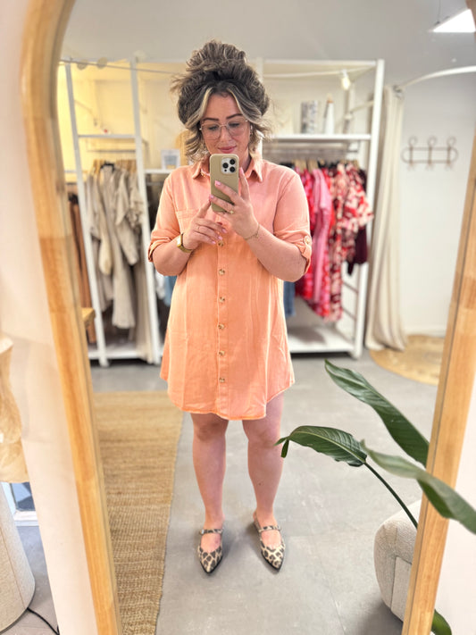 Jurk Amy Peach