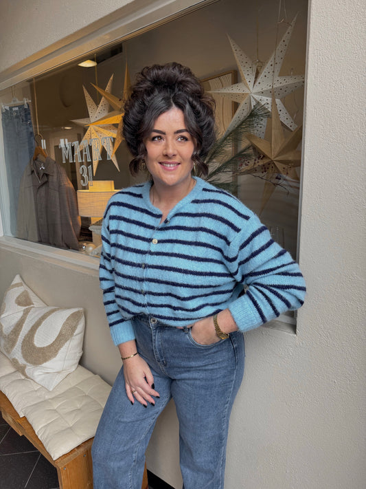 Vest Pleun donkerblauw