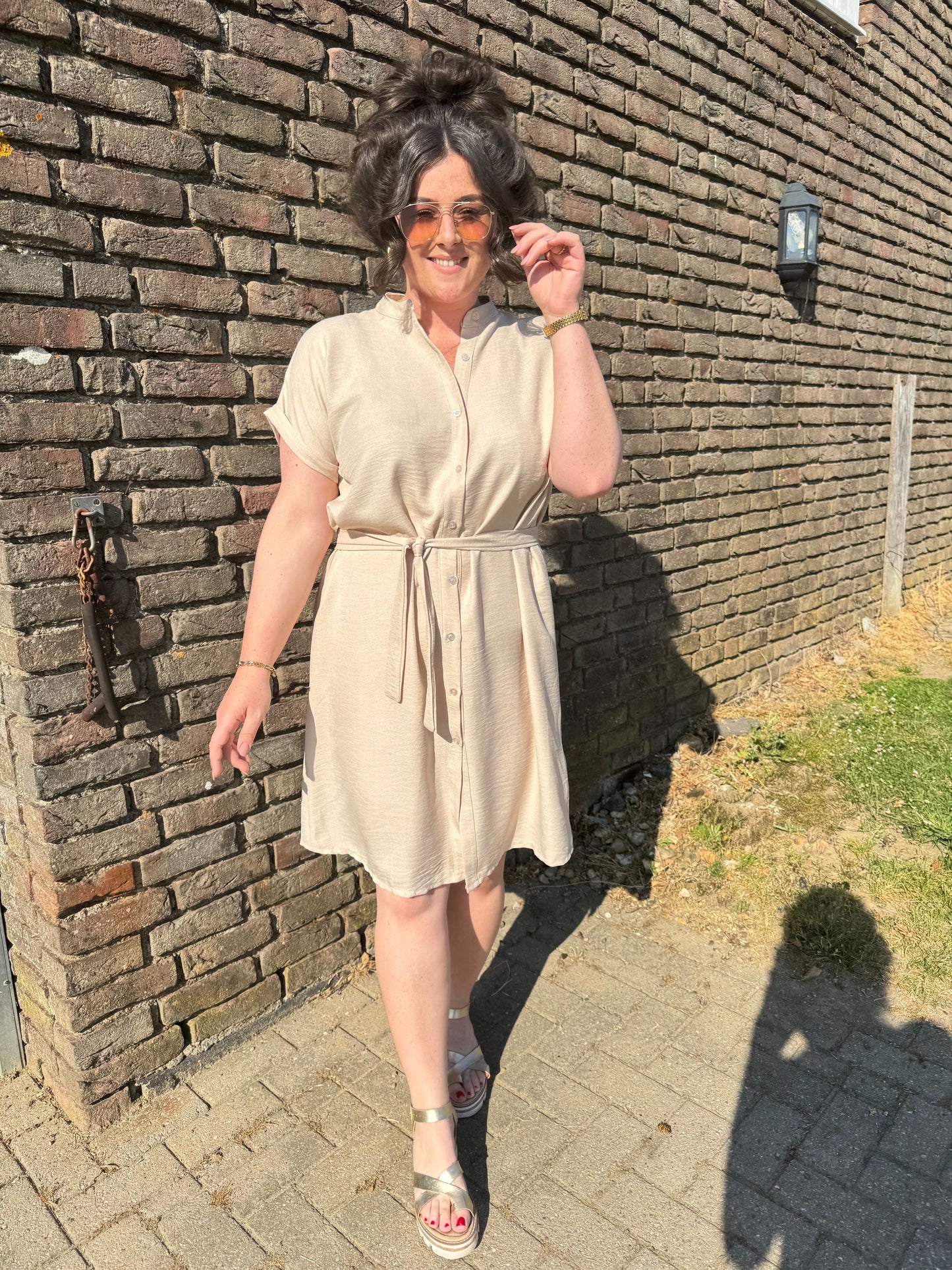 Jurk Ella Beige