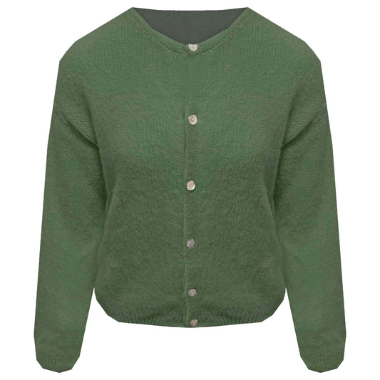 Vest Bobbie legergroen