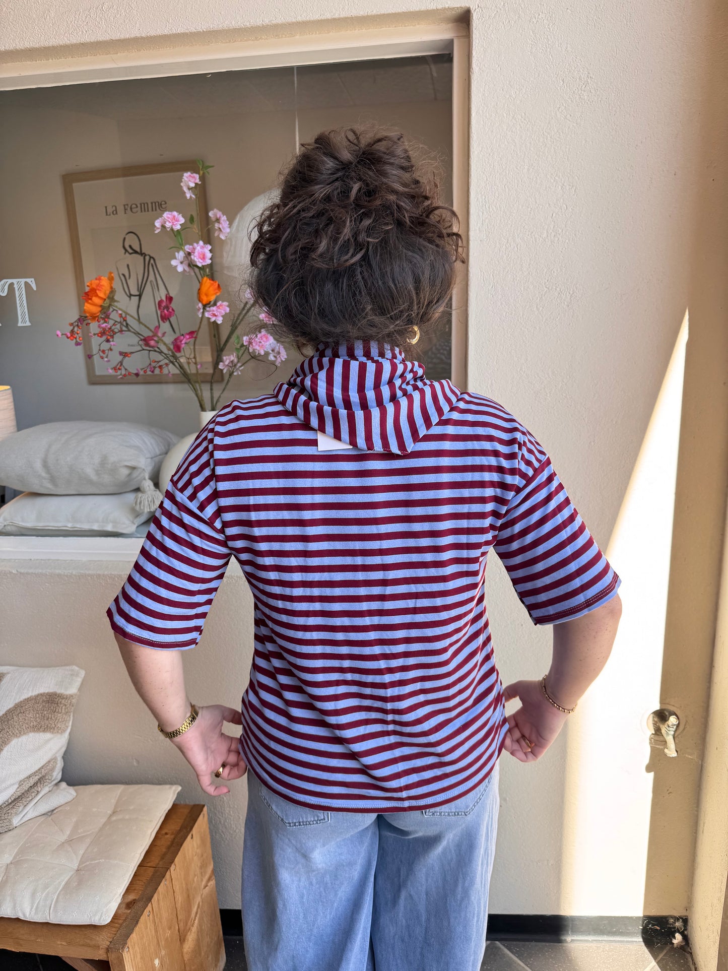 Top Chloe Blauw