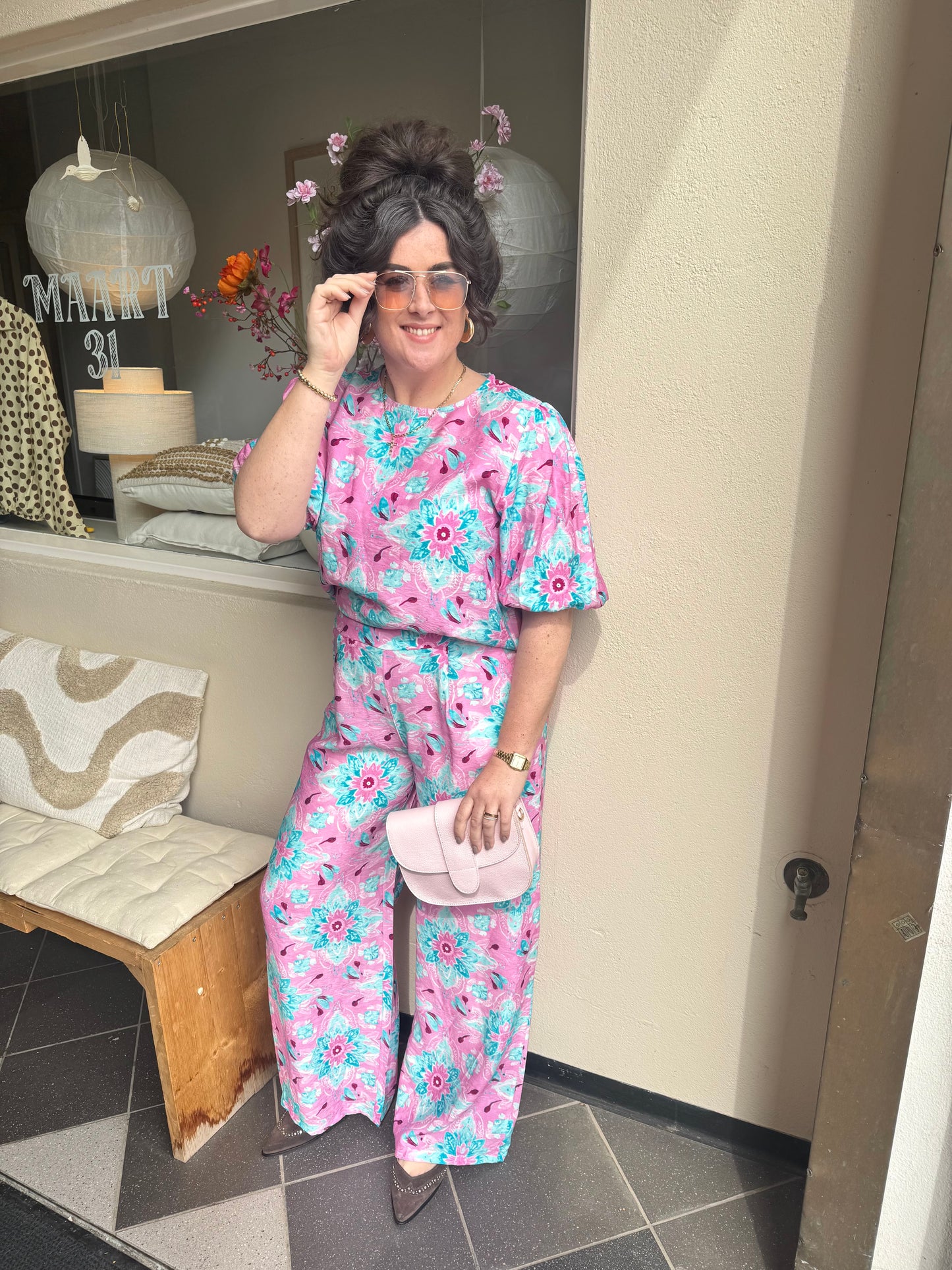 Broek Caro Roze