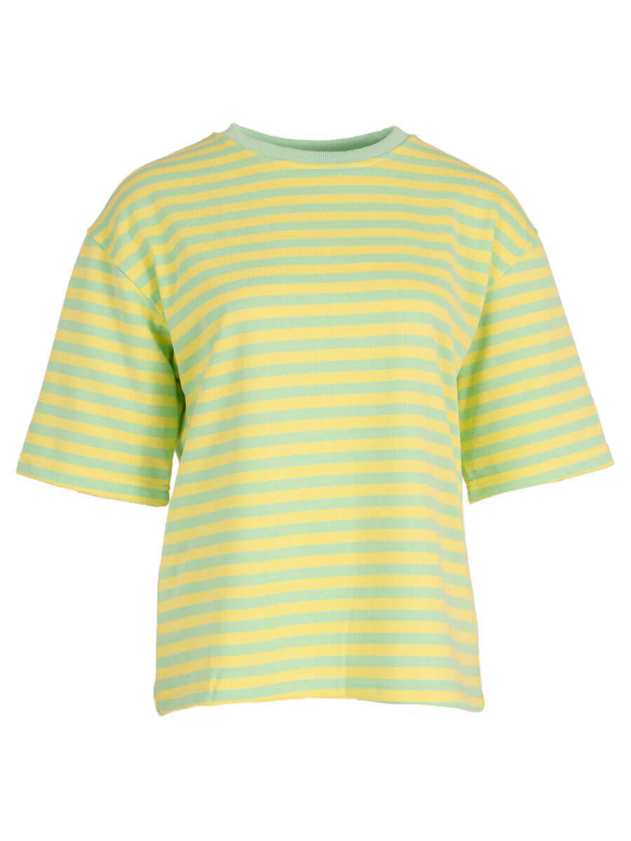 Trui Lina Mint/Geel