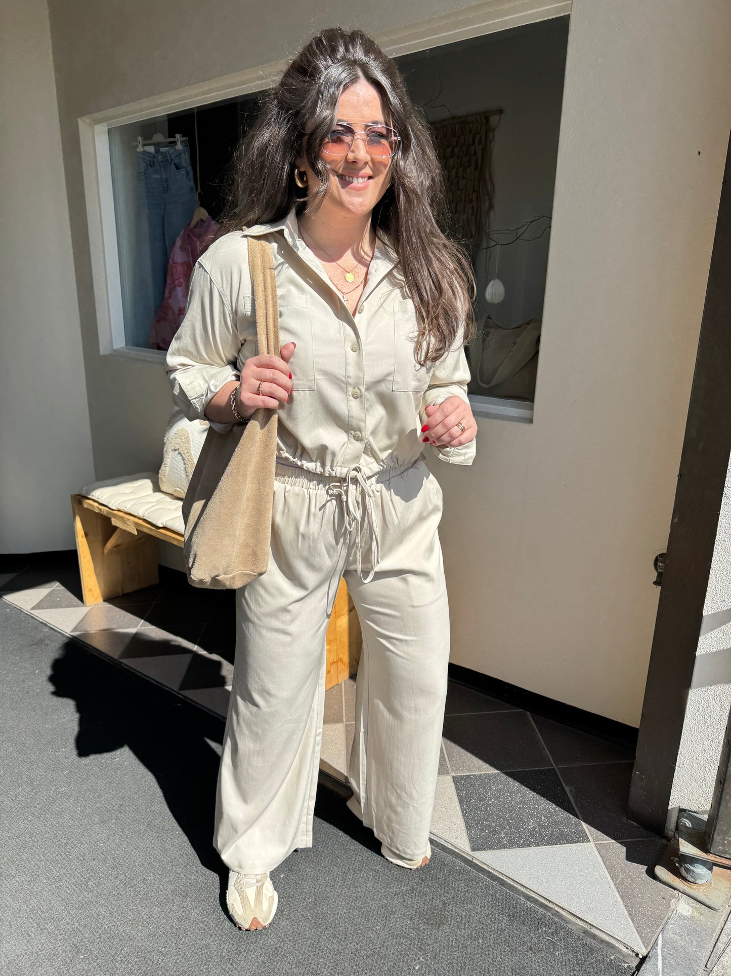 Broek Sara beige