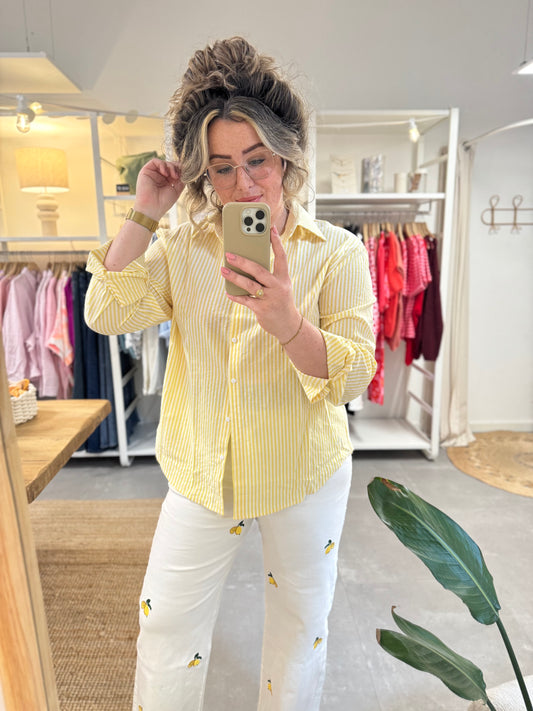 Blouse Ciao bella geel