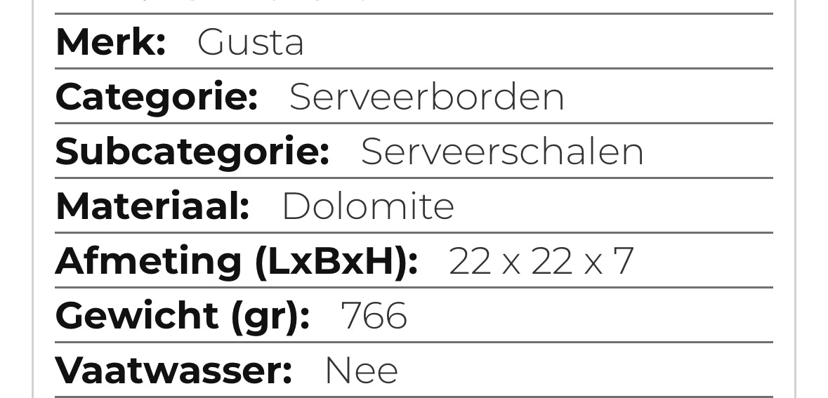 Decoratie/serveerschaal