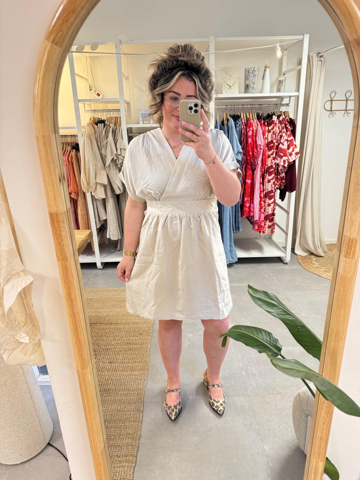 Jurk Ollie Beige