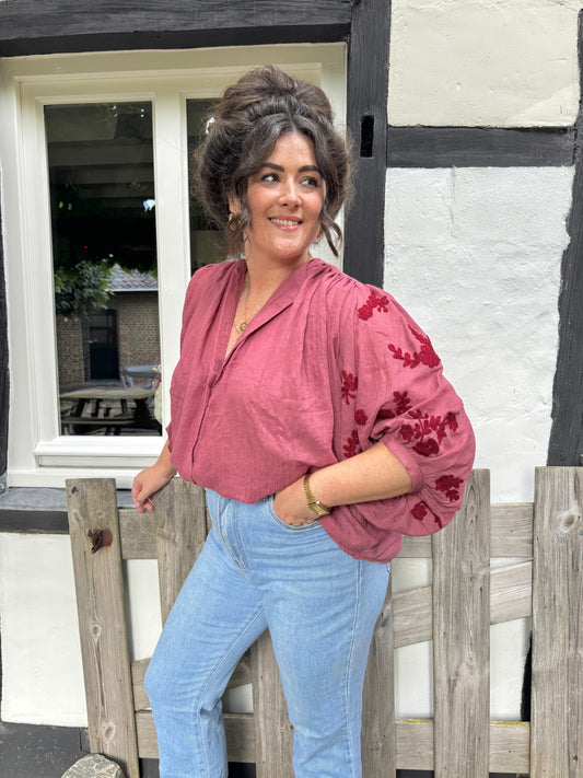 Blouse Jinte Rood