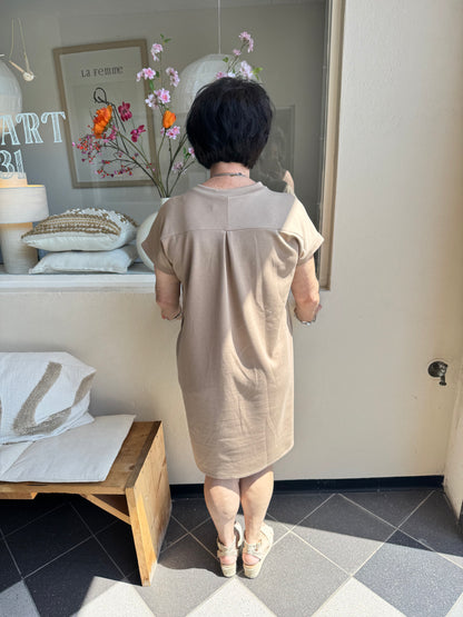 Jurk Solana Taupe