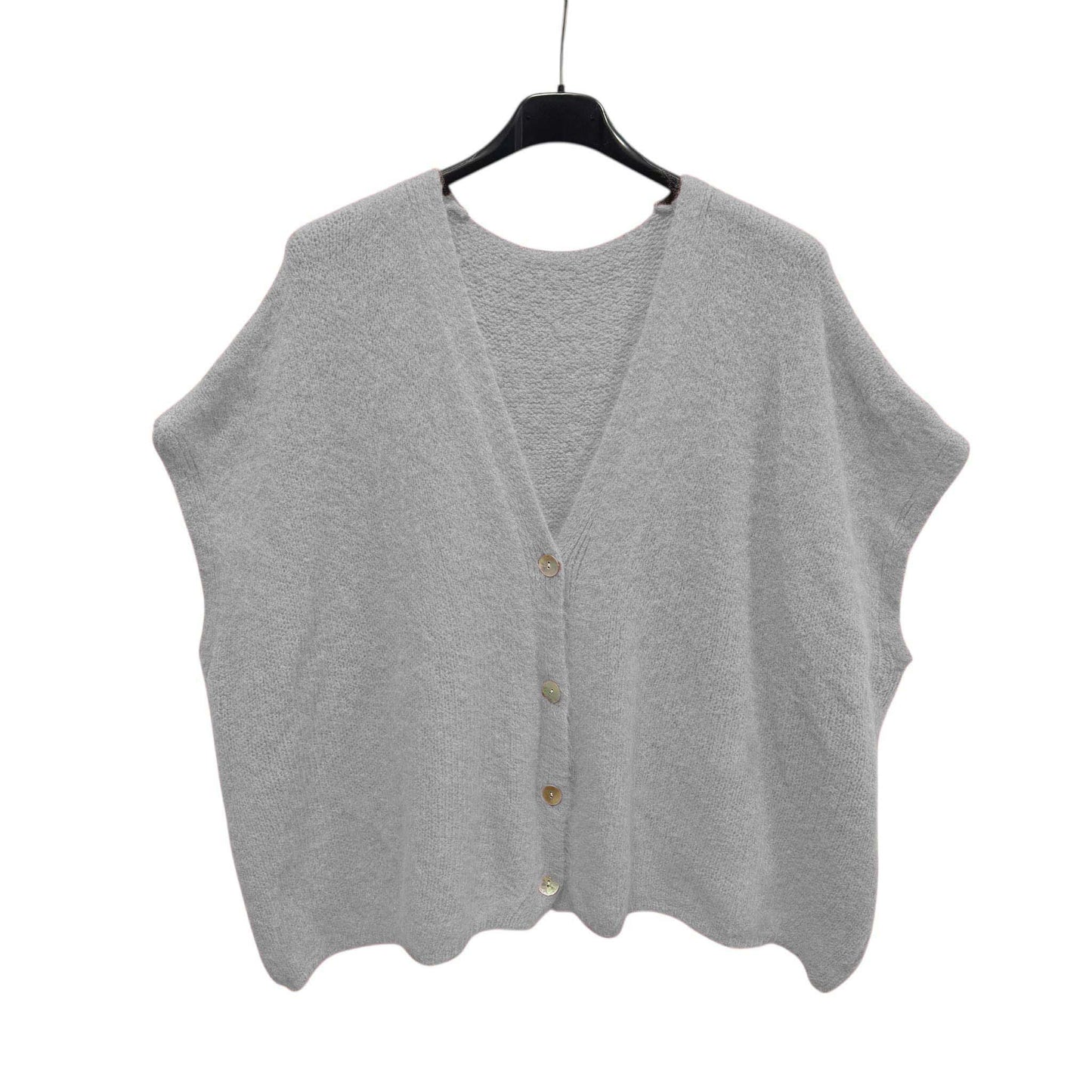 Gilet Gigi lichtgrijs