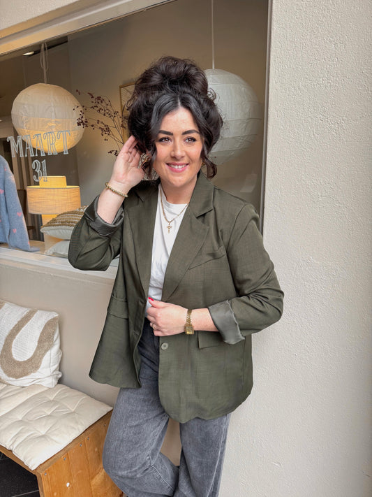 Blazer Jop Groen