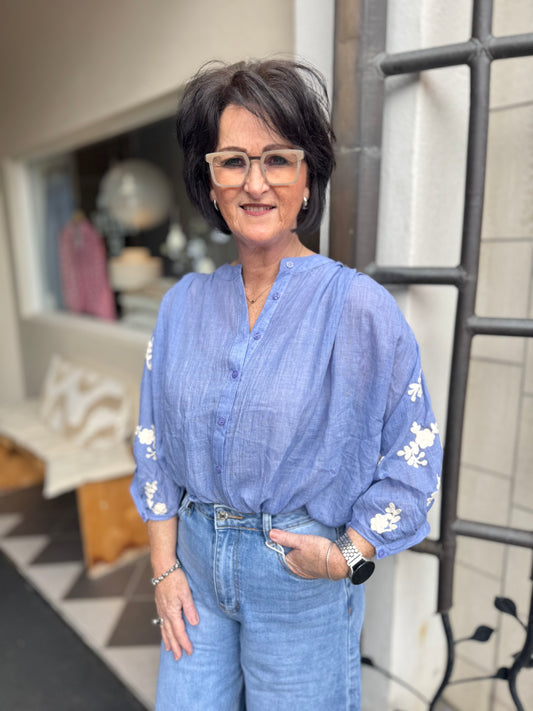 Blouse Ella blauw
