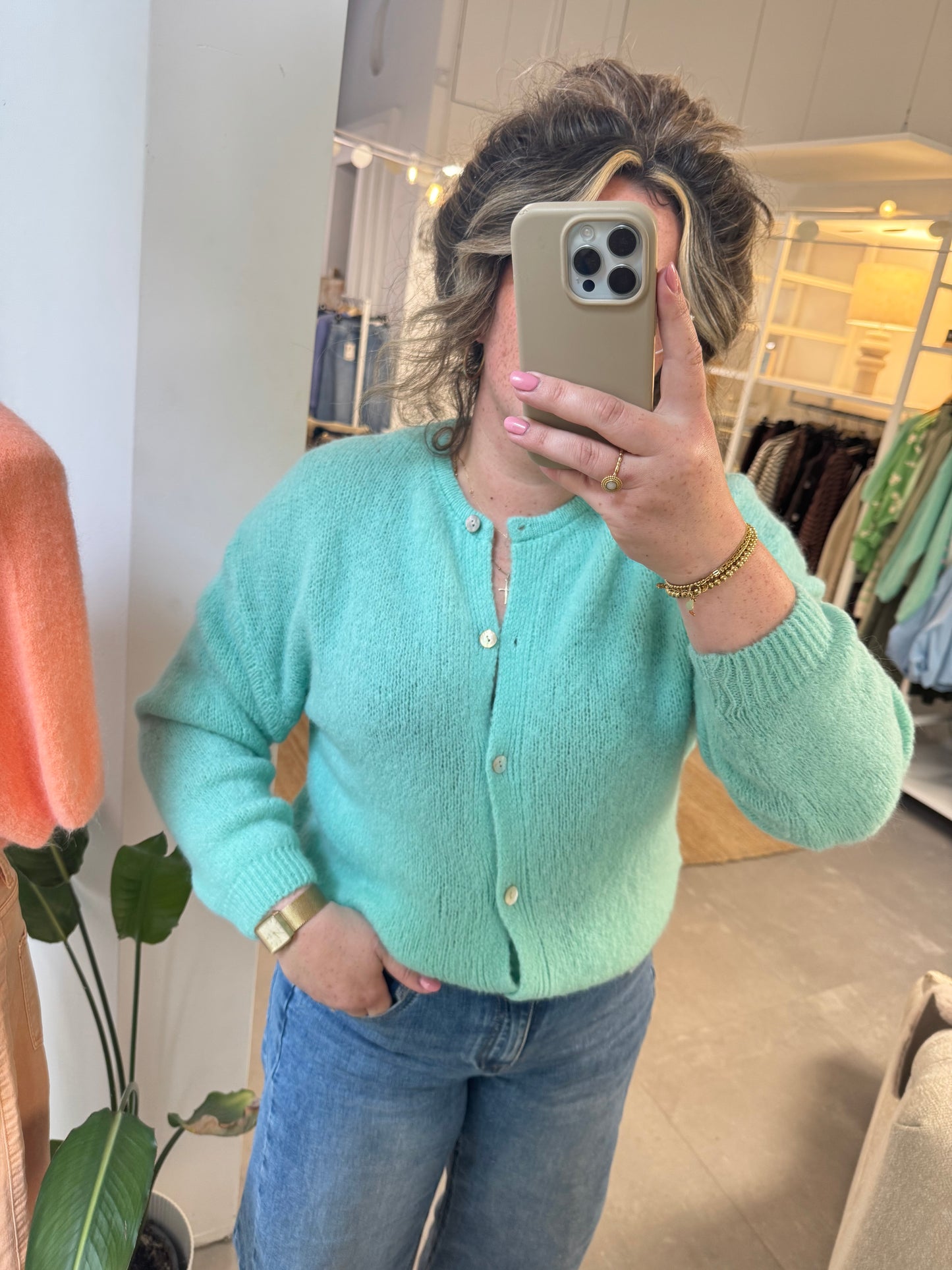 Vest Bobbie mint