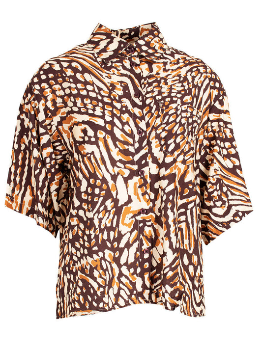Blouse Loua bruin