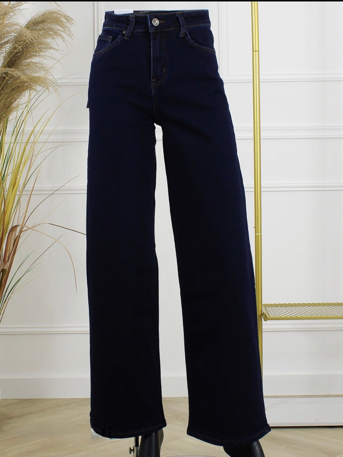 Broek Teun - Denim blue