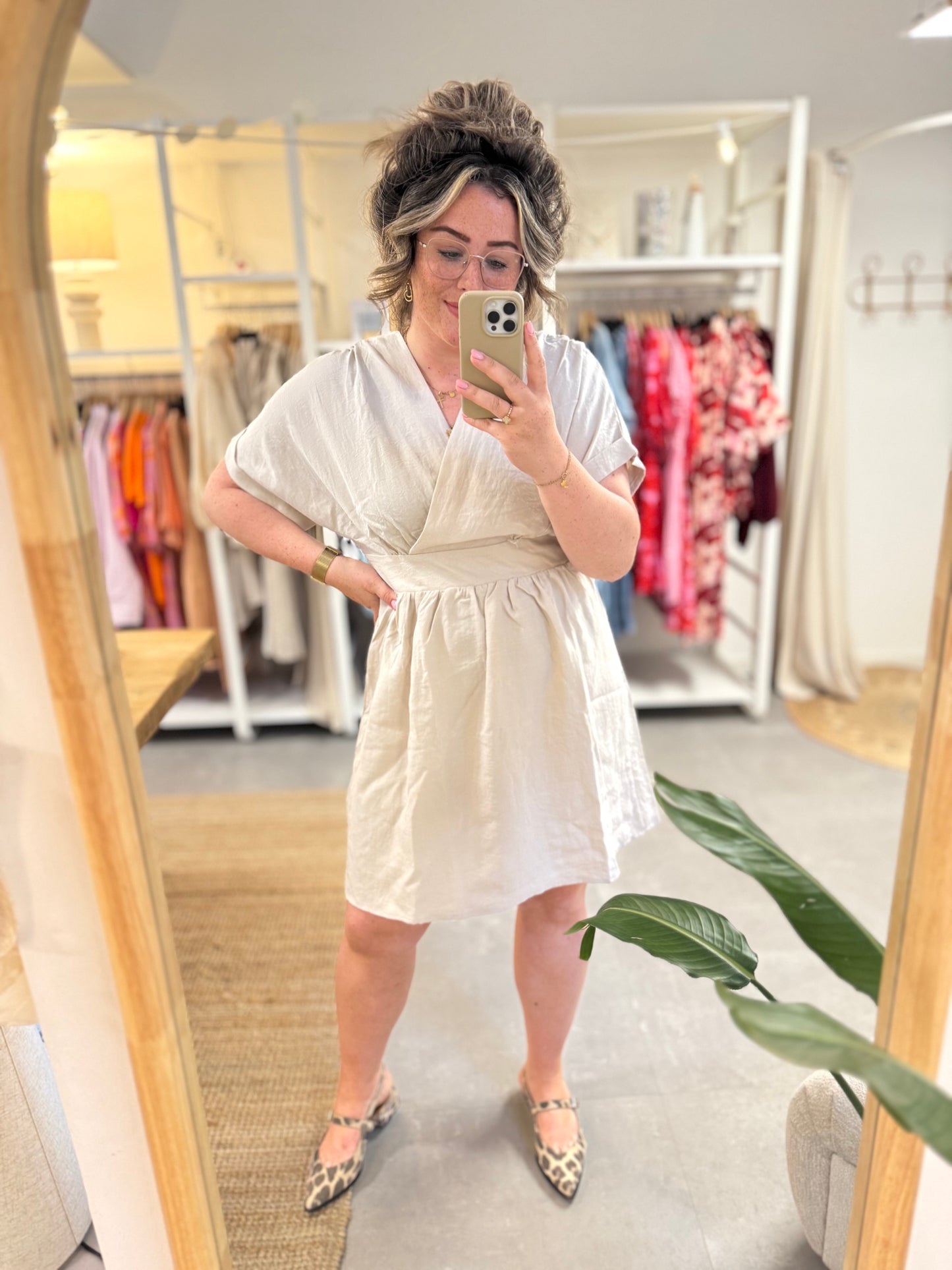 Jurk Ollie Beige