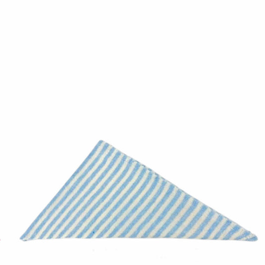 Sjaal streep lichtblauw